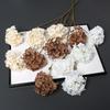 Vierhoofdige Sneeuwvlok Hortensia Kunstbloemstuk voor Bruiloften, Landschapsarchitectuur, Hotel Decoratie en Artistieke Displays.