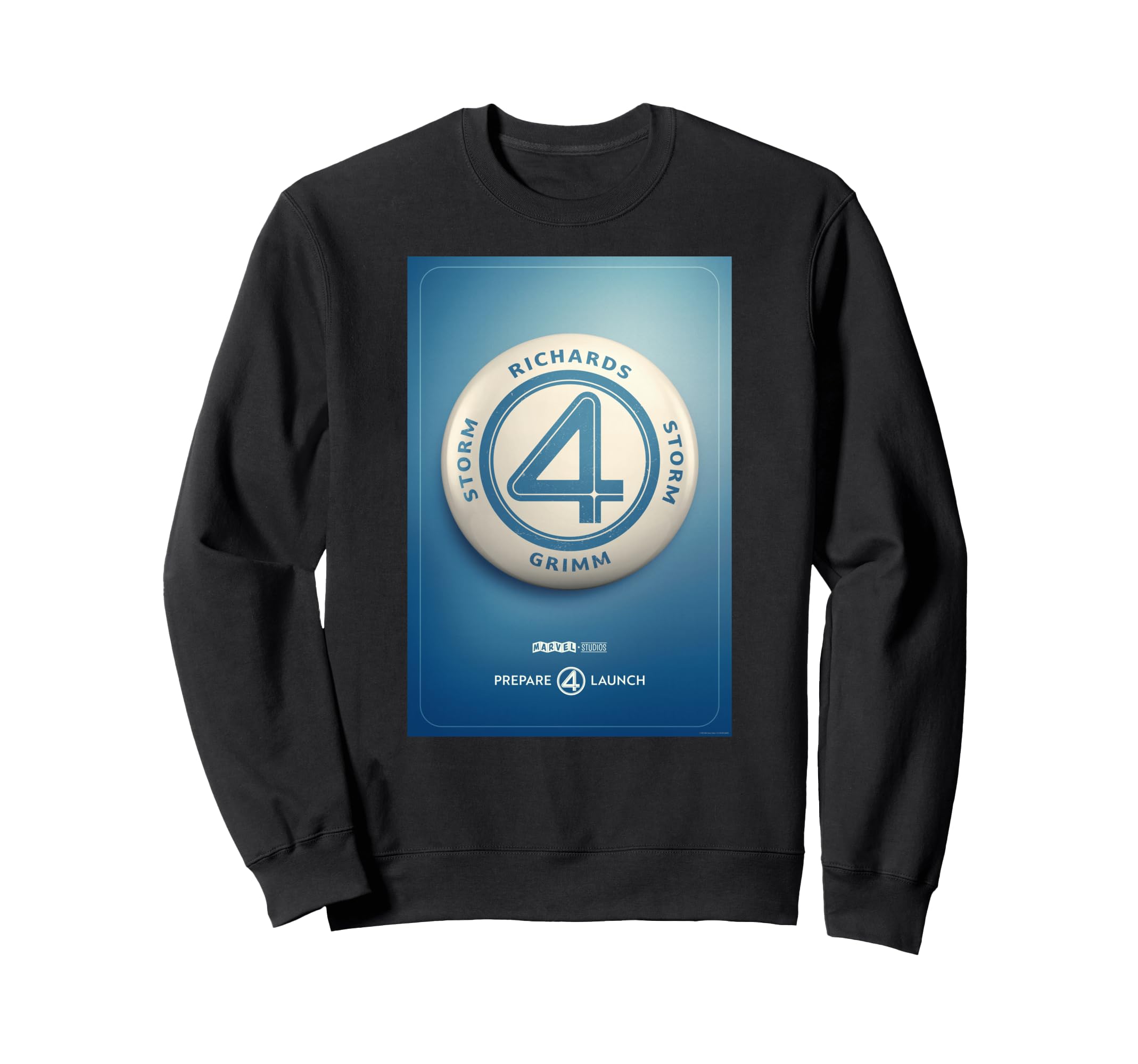 

Marvel Studios Fantastic Four: The First Step Movie Poster Sweatshirt
