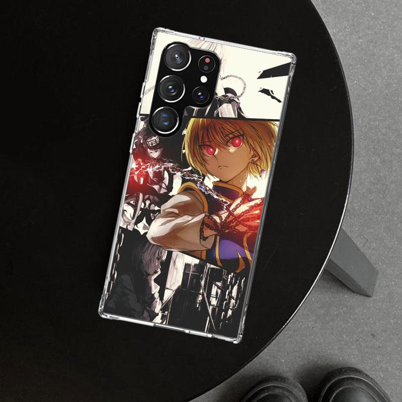 Huner X-Hunters Kurapika Phone Case Cover for Samsung Galaxy S26 S25 Edge S24 S23 Ultra S22 Plus S21 FE S20 + Art Customized Fun