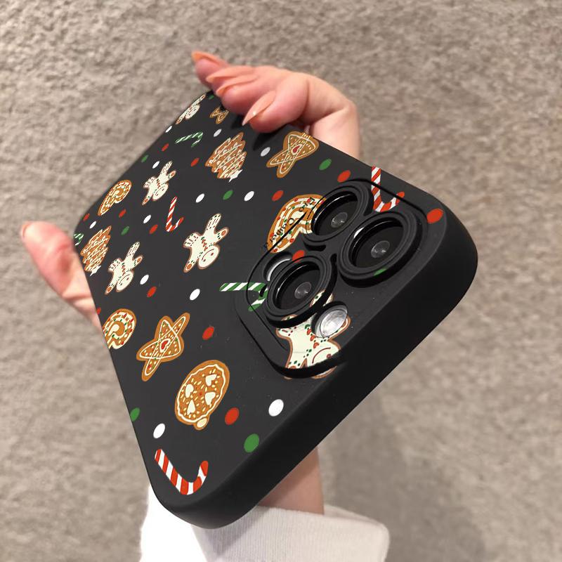 Colorful Christmas Tree Gift Pattern Shockproof Phone Case For iPhone 17 16 15 14 13 12 11 Pro Max XS X XR 7 8 16 Plus 16E Cover
