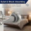 10pcs Concave Door Stopper Wall Door Bumper, Doors Knob Wall Shield Handle Stoppers Knob Walls Mount Protector