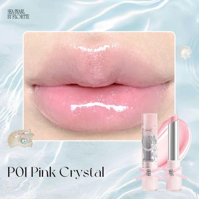 FLORTTE - Ruj Seria Perle de Mare - 8 Culori