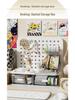 Desktop Acrylic Organizer: Pegboard Drawer Pen Holder and Storage Rack