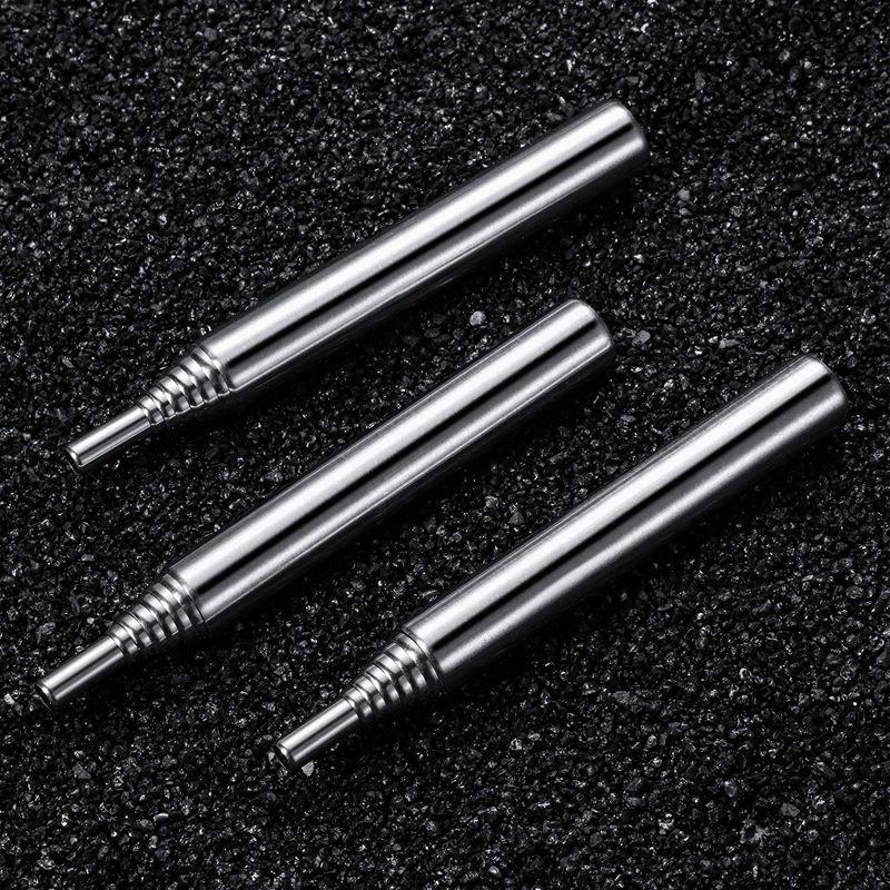 Retractable Stainless Steel Fire Blower Stick - Compact Camping Fire Starter Tool