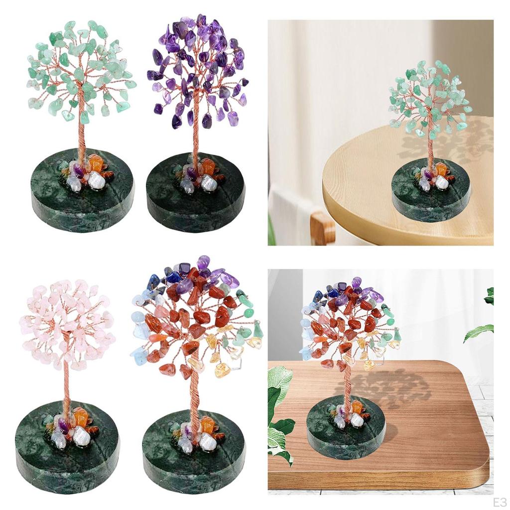 Feng Shui Baumschmuck Dekorative Desktop-Landschaft Handwerkszubehör Szenenlayout Heimdekoration