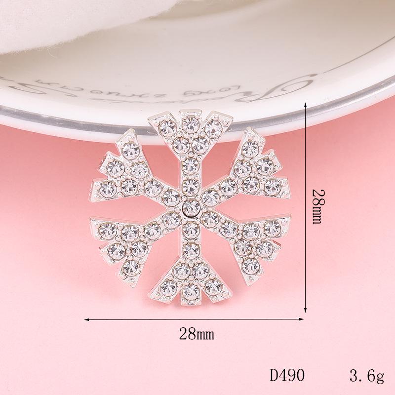 Five-Petal Diamond Flower Snowflake DIY Phone Shell Sticker