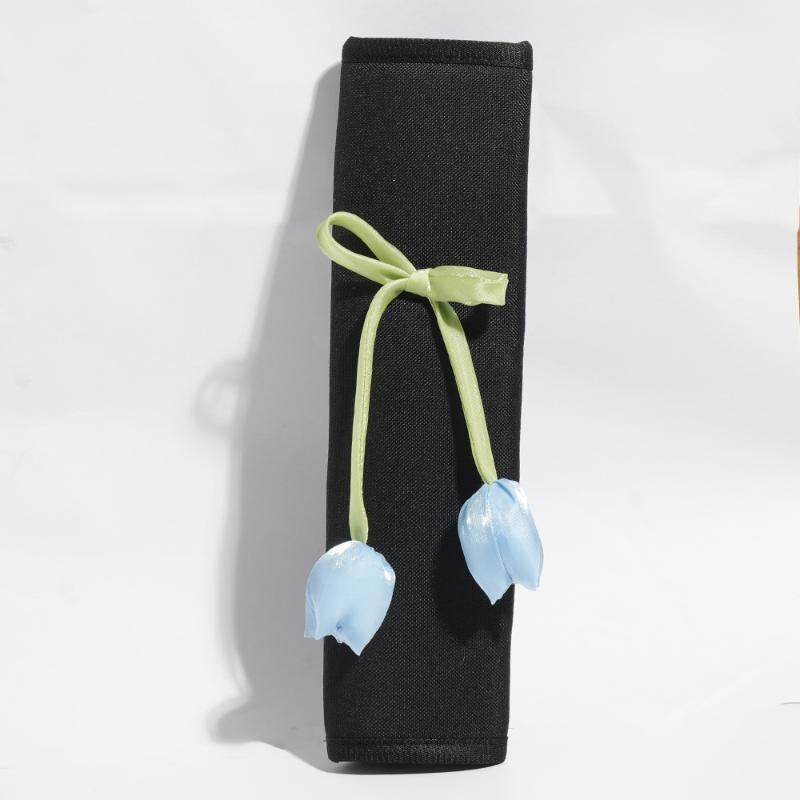 Seat Belt Shoulder Protector Premium All Season Tulip Decorative Safety Shoulder Pads For Car Interiors