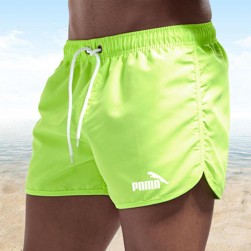 Buy Men's Beach Swimming Shorts Breathable Shorts Casual Fitness