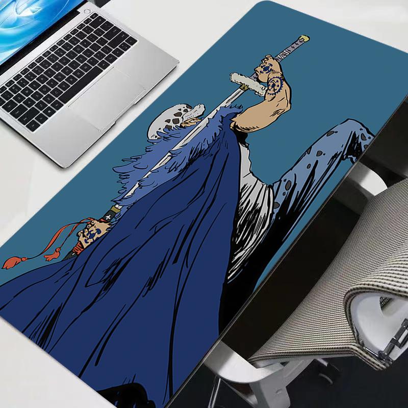 

One Piece Mouse Pad XL Lockedge Large Gaming Accessories Computer Gamer Keyboard Mouse Mat Desk durable Mousepad For Csgo 30x60x0.2cm