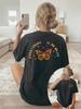 Plus Size Summer Womens Butterfly Letter Print TShirt Cotton Breathable Stylish Versatile Street Style Oversized