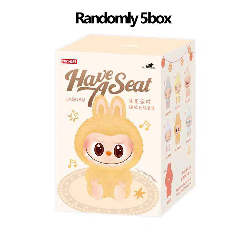 NUEVO Labubu El Monstruo de Esmalte V1 V2 Serie Caja Ciega de Peluche, Juguete de Base de Vinilo, Personajes Animados, Caja Sorpresa Misteriosa, Caja Ciega Llavero