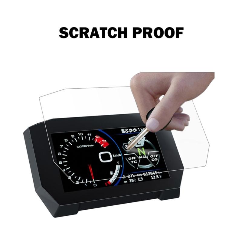 High Definition TPU Instrument Panel Protective Film Dashboard Screen Protector Cluster 2pcs For Car & Motorcycle Owners