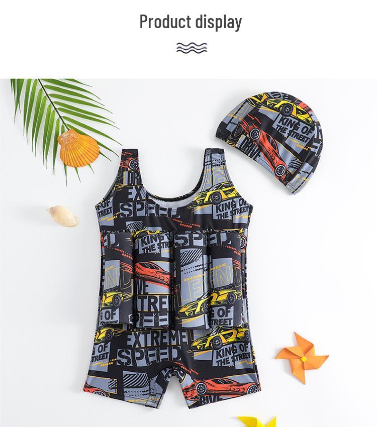 2024 Children's Buoyancy Swimsuit: Cute One-Piece for Boys & Girls