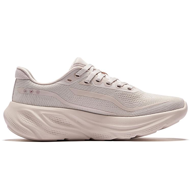 Erke Cloud Step Comfortable Versatile Low-Top Long Distance Running Shoes Women Sneakers Pink Gray 52125303205-102