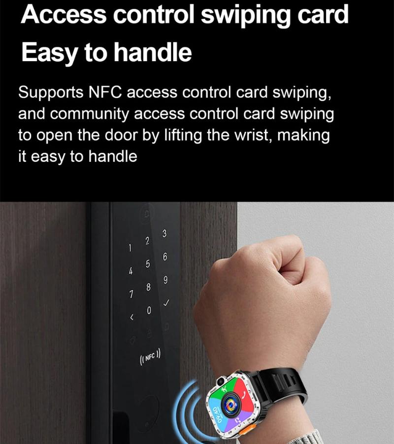 2026 New 4G Network Smart Watch Support SIM Card Google GPS NFC HD Dual Camera Android Smartwatch WIFI Wireless Fast Internet Access
