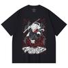 230 g/m² 100% Baumwolle Gachiakuta V1 Rudo Print Unisex Schweres Baumwoll-T-Shirt