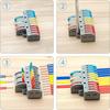 CTRICALVER Quick Splice Electrical Terminal Assortment 14AWG Pin Wiring Rail Screw Mount Compatible 2.5mm², 3-12 Connectors, 4-Pack - &