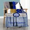 Inter Mailand Personalisierbare Decke Gemütliche Personalisierbare Decke Langlebiger Komfort Überwurf Für Büro Meeresufer Nickerchen Picknicks Vier Jahreszeiten Universell