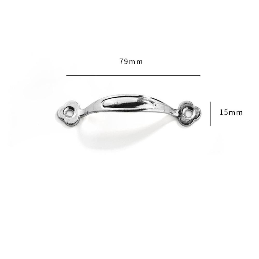 

Bronze Arched Cabinet Door Handles Zinc Alloy Chinese Style Wardrobe Door Handle Antique Luxury Furniture Handles