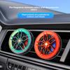 Rotatable Car Air Freshener Clip Auto Wheel Hub & Air Vent Fragrance Tire Fragrance Clips Decorative Car Accessories
