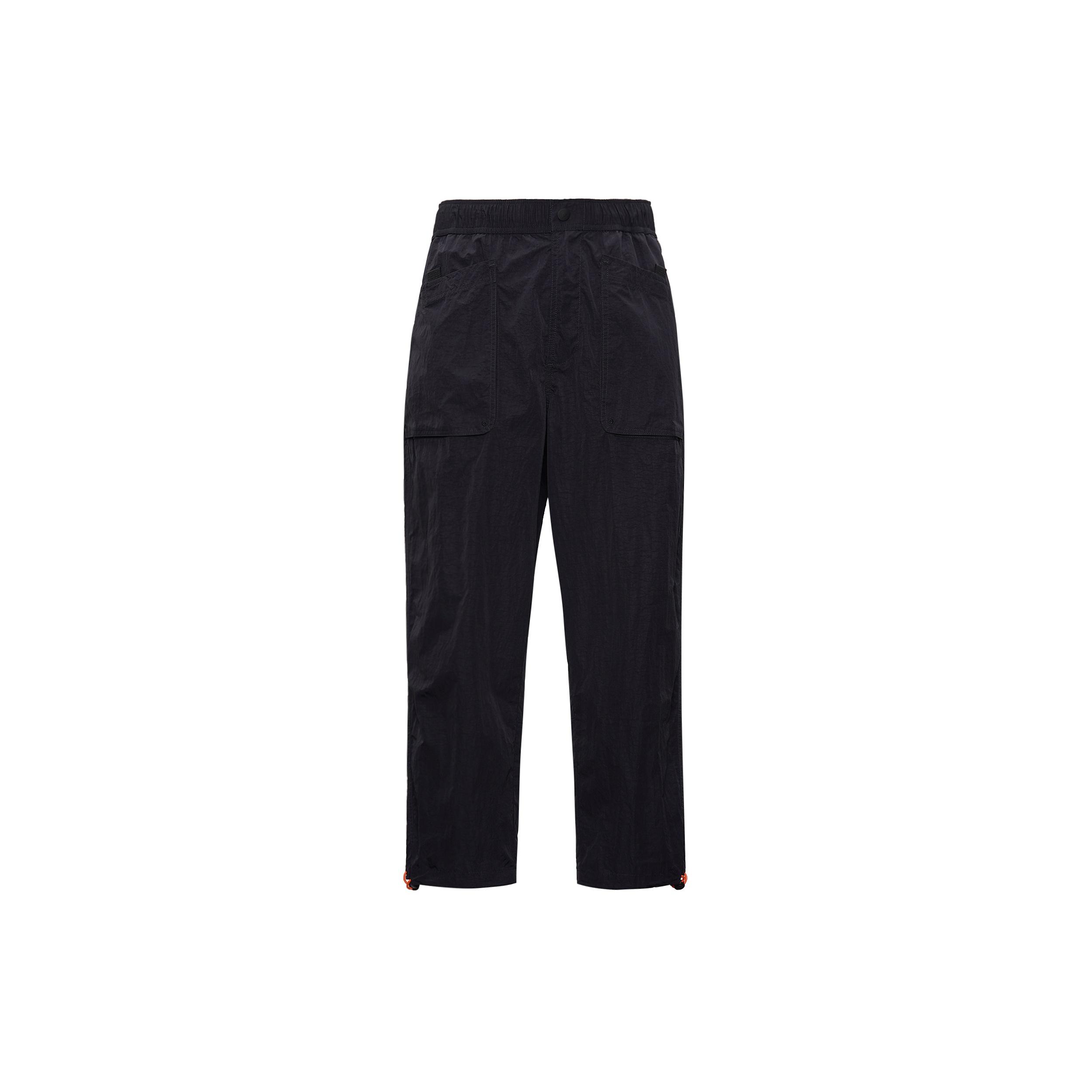 Converse Nylon Pocket Pants Asia Sizing Black Men s 10023166-A03 L