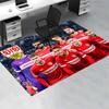 VfB Stuttgart Football Team Group Portrait Print Area Rug Non‑Slip Rectangular Floor Mat Soccer Fan Gaming Decor