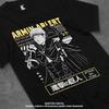 Japanese Anime Attack on Titan Print T-shirt Men's Women's Overszied Casual Cotton Short Sleeves Wit Studio Anime Men's Clothing