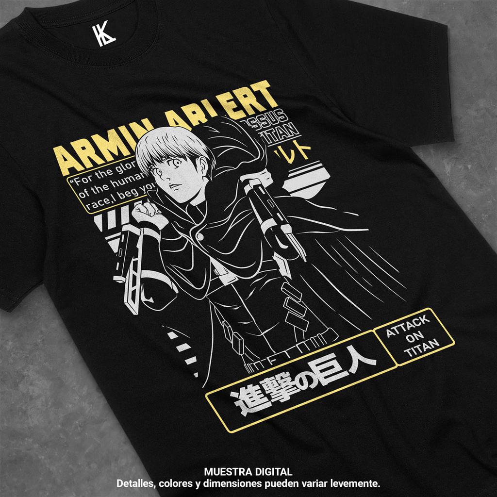Japanese Anime Attack on Titan Print T-shirt Men's Women's Overszied Casual Cotton Short Sleeves Wit Studio Anime Men's Clothing