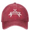 GORRA DE BÉISBOL DE BANDA DE HEAVY METAL Moda Pareja Unisex Camionero Gorra de Papá Protección Solar Tenis Skate Gorras de Béisbol Regalo