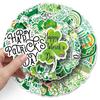 50 St. Patrick's Day Cartoon Graffiti Stickers for Personalized Decoration On Laptops and Luggage
