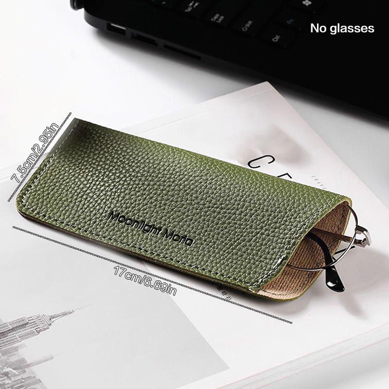 

Портативный чехол Мягкий защитный чехол Обложка Сумка для очков Чехол для солнцезащитных очков Коробка Мешочек для очков для чтения Защита для очков Искусственная кожа