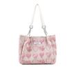 Canvas Large Capacity Bag Printed Women's Handheld Shoulder Tote Bag