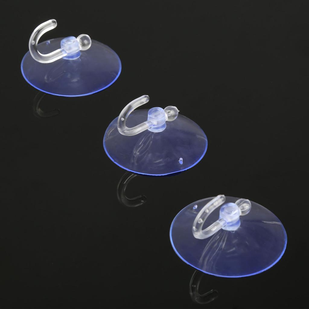 20Pcs Transparent Sucker Suction Cups Strong Vacuum Suckers Hook Hanger For Window Kitchen Bathroom Doll Toy Fridge 25/30/35mm