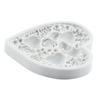 Love Heart Silicone Mold Rose Flower Fondant Molds Cake Decorating Tools Theme Cake Dessert Decorated Chocolate Candy Mold
