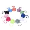 Cup Lid for Tumbler Water Bottle Handle Cover Tumbler Accessories 12oz-64oz Colored PP Plastic Sports Portable Bottle Lid
