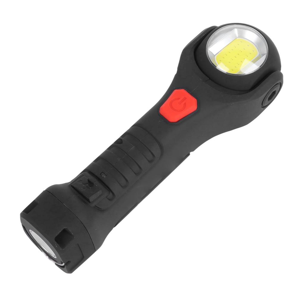 Flashlight 360 Degree Rotatable USB Charging Super Bright Magnetic Handheld Work Light for Outdoor Emergency