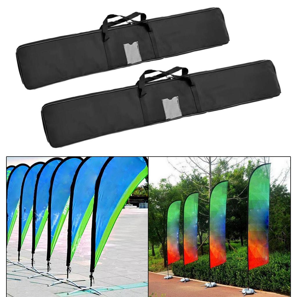 Fahnentragetasche Tragbare Wasserdichte Federflaggen-Aufbewahrungstasche für Tropfenflagge Federstange Federflagge Werbeflagge