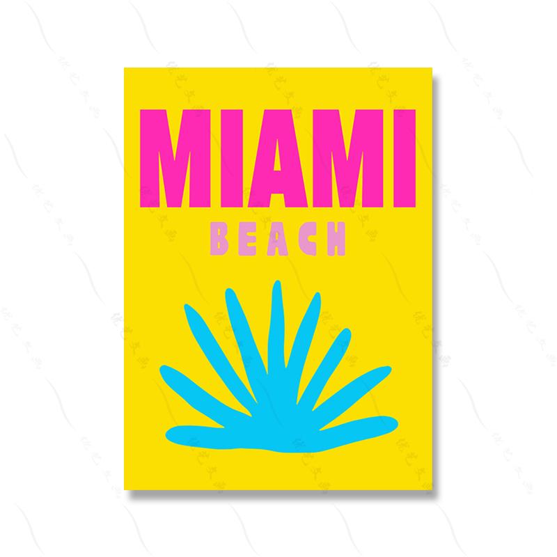 Abstract Eye Coral Flower Wall Art Canvas Nordic Poster Picture Living Room Decor Modern Print Oil Painting Home Coral