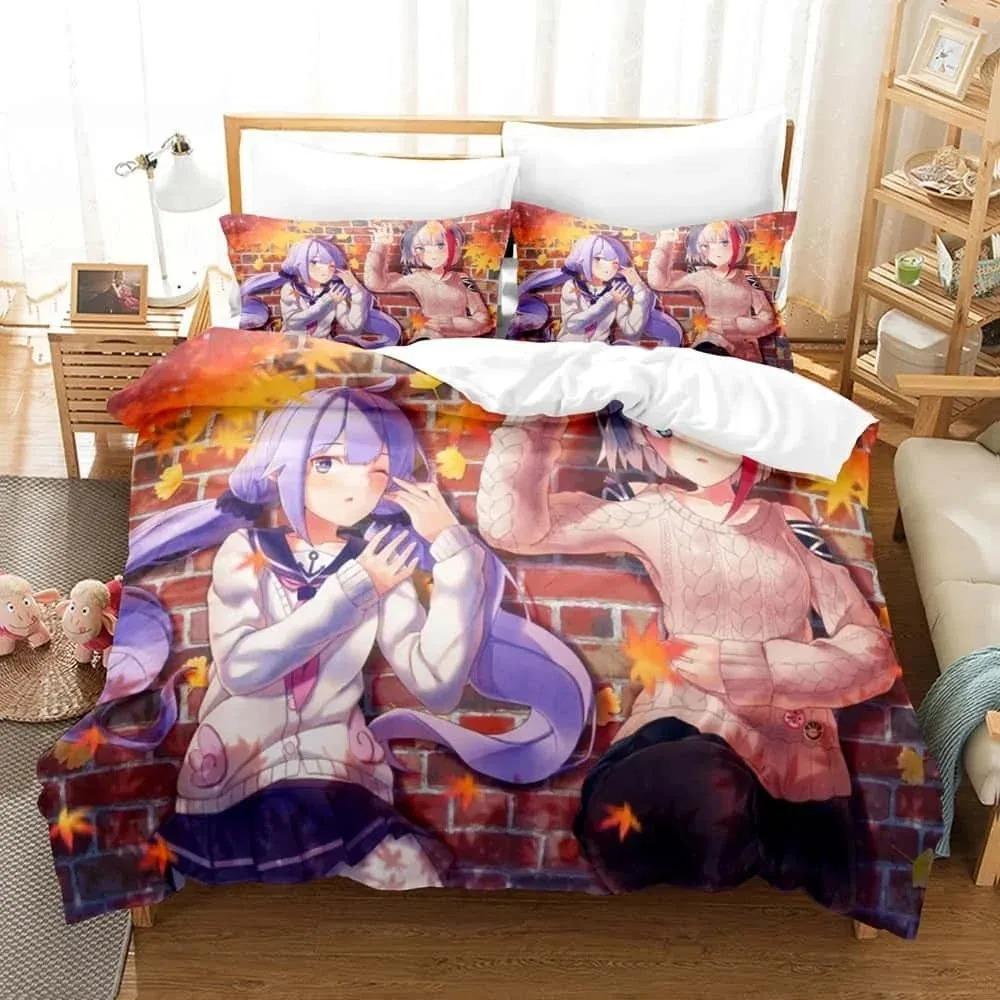 3D Print Anime - Azur Lane Bedding Set Single Twin Full Queen King Size Bed Set Adult Kid Bedroom Duvet cover Sets Home Textiles