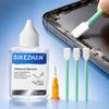 SiKEZHAN LCD Screen Glue Remover Set With Needle Swabs Safe Cleaner For Mobile Phone Frame Back Thermal Foam Adhesive Removal