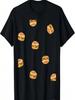 Trendiges Burger T-Shirt Design T-Shirt