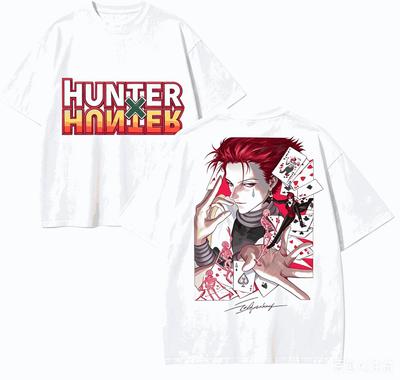 Hunter X Hunter Anime Lover T-shirt Harajuku Cotton New Model High Street Oversized Unisex Soft Short Sleeves Classic Breathable