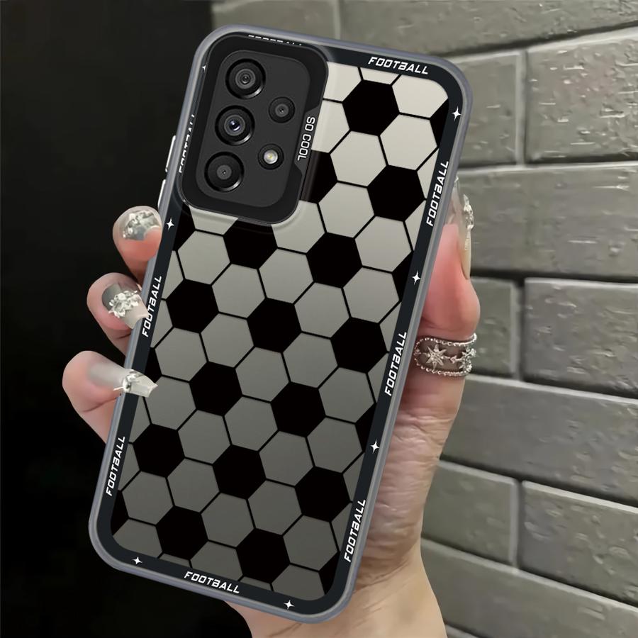 

Back Phone Cover Case for Samsung Galaxy A71 A06 A07 A04 A05 A54 A51 A52 A72 A10 A20 A56 A03 A50 Cool Football Galaxy A04e