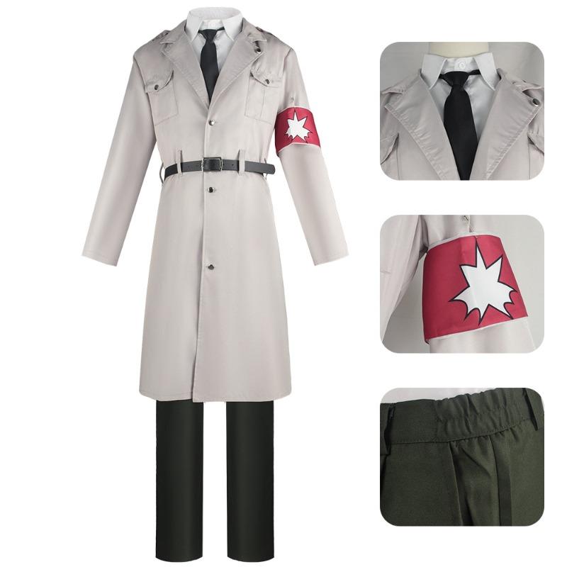 Attack on titan malai officer cosplay anime suit