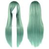 80cm Long Colorful Anime Cosplay Wig - Versatile, High-Temperature Resistant, Straight Hair