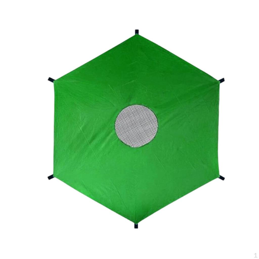 Green Outdoor Trampoline Sun Cover