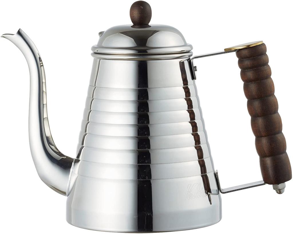 Kalita Ceainic de cafea Oțel inoxidabil 1000ml Compatibil IH Fabricat în Japonia Ceainic SSW 1000 Vas pentru picurare