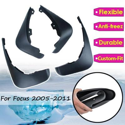 Fit For Ford Focus 2 MK2 MK2.5 Saloon Sedan 2005-2011 Mudflaps Splash Guards Front Rear Fender