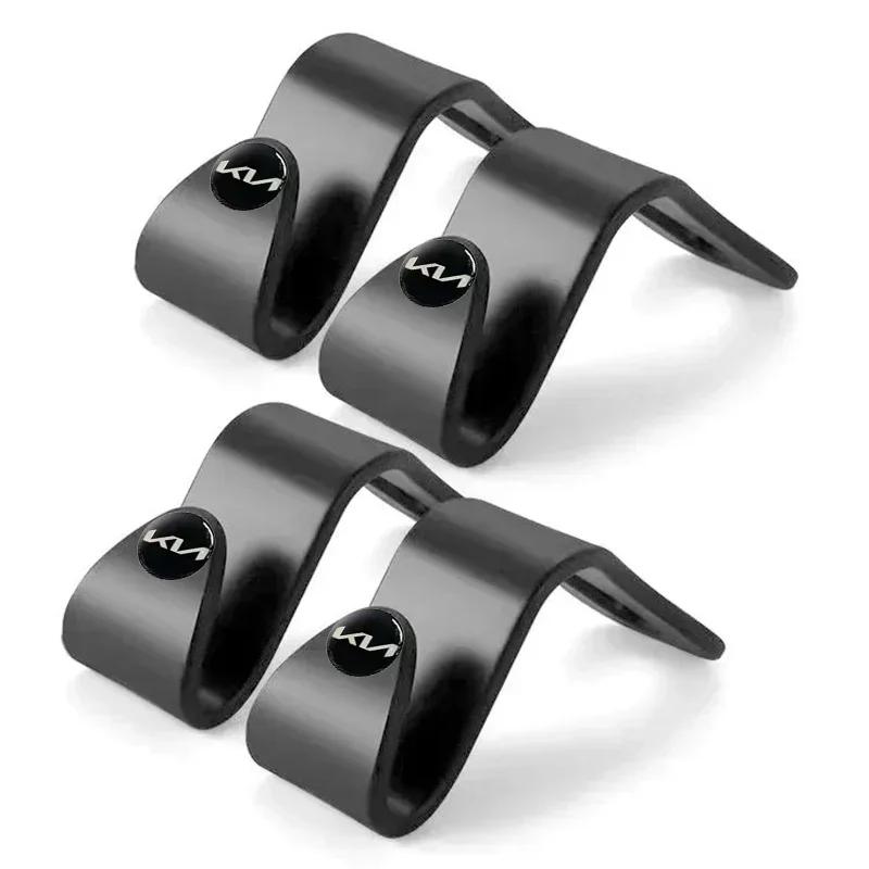 ABS Car Seat Back Hook Headrest Organizer for KIA Rio Pregio Soul Cd5 Soluto Kx3 K3 K5 Optima Cerato Sedona Forte Niro SportageSB2