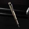 Hongdian M2 Mini Fountain Soft Army Green Slim Pocket Travel Pen Pen, Ultra-Fine, Nib, Aluminum,